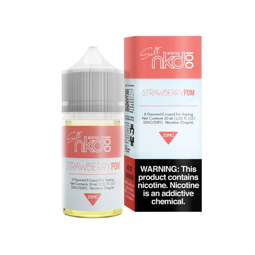 Strawberry POM (Brain Freeze) Salt Nic By Naked 100 E-Liquid (30ml)