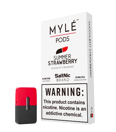 MYLE PODS V1 (4 POD PACK) Summer Strawberry