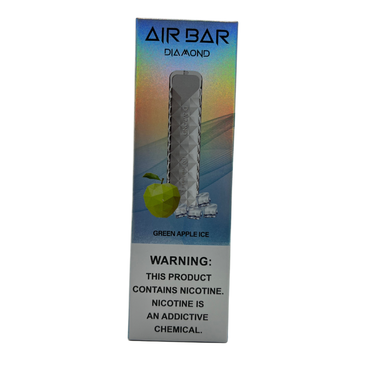 Air Bar Diamond Vape Disposable Device Green Apple ice