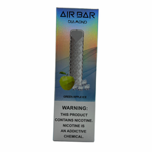 Load image into Gallery viewer, Air Bar Diamond Disposable Vape Green Apple ice
