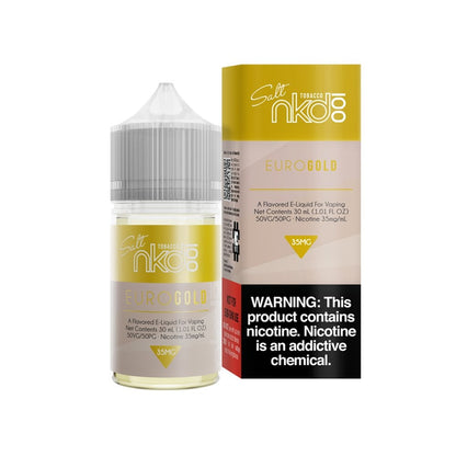 Euro Gold Salt Nic By Naked 100 E-Liquid (30ml)