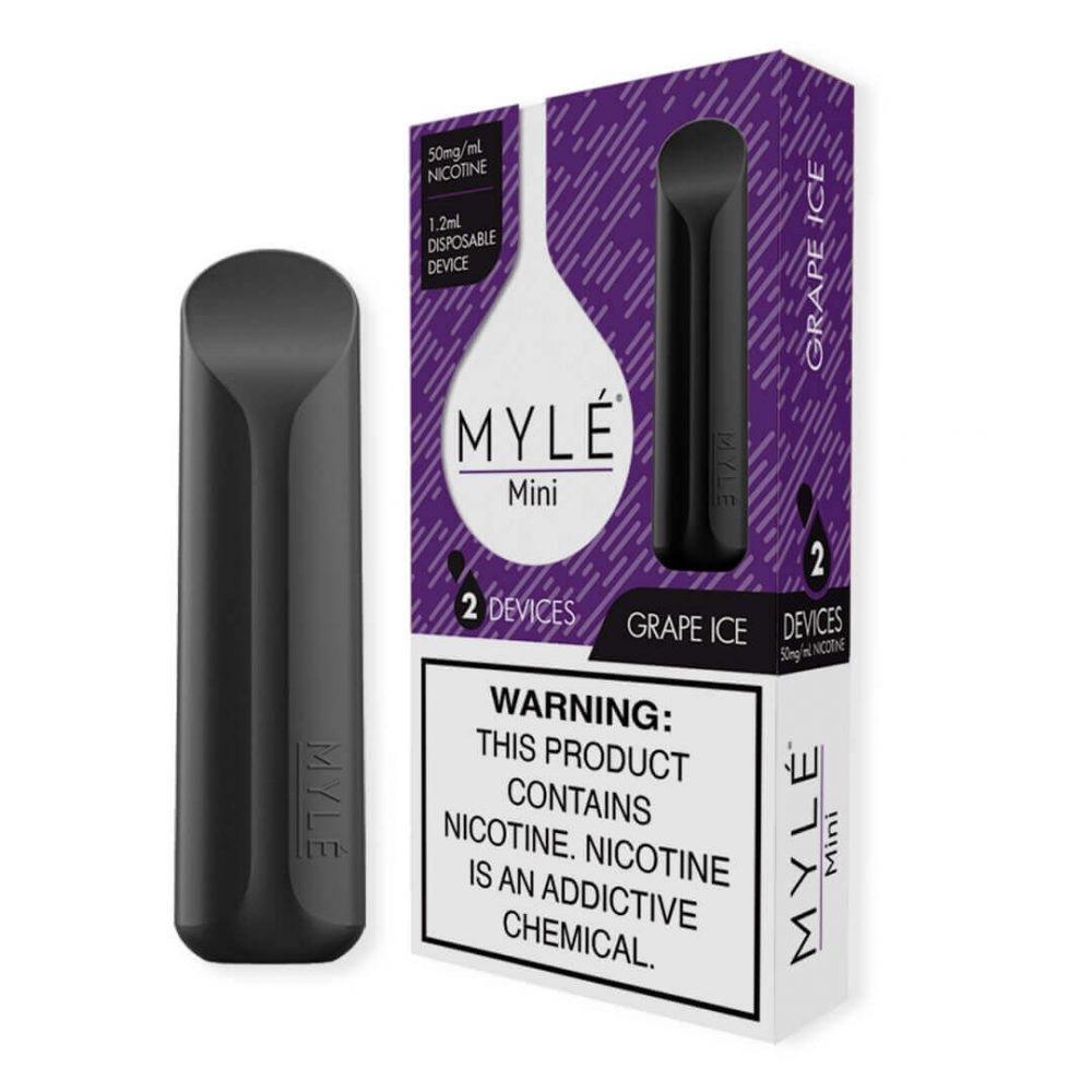 MYLE MINI VAPE DISPOSABLE DEVICE Grape Ice