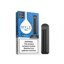 Load image into Gallery viewer, MYLE MINI DISPOSABLE VAPE Iced Quadberry
