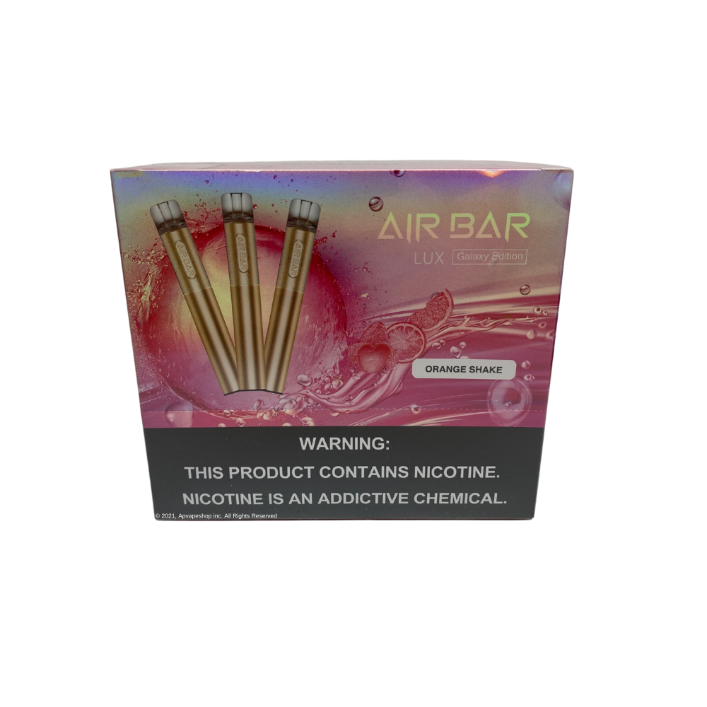 AIR BAR LUX DISPOSABLE VAPE Orange Juice