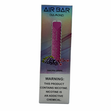 Load image into Gallery viewer, Air Bar Diamond Disposable Vape Sakura Grape
