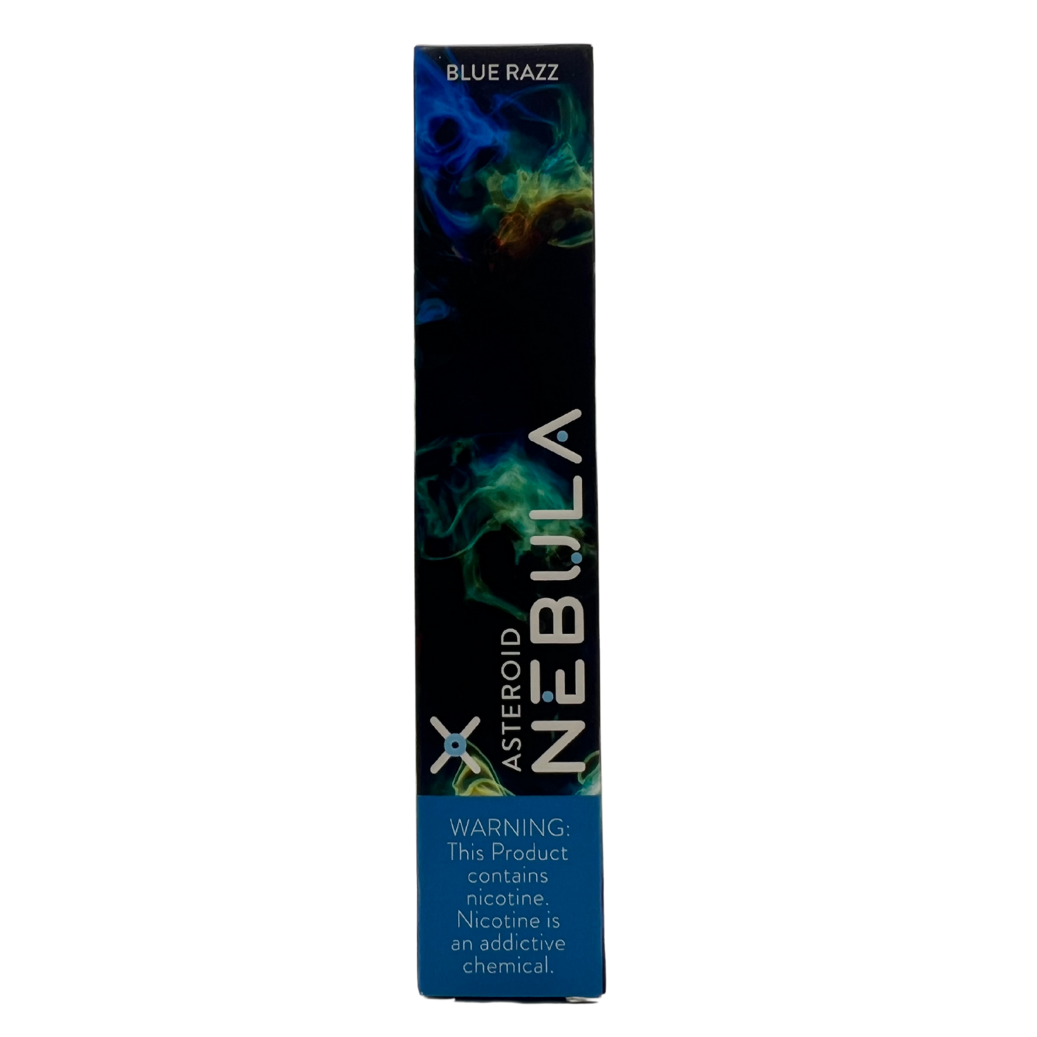 Nebula Asteroid 1800 Puffs Disposable Vape Device Blue razz