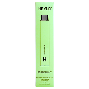 Heylo 800 Puff Zero Nicotine Disposable Vape Device Peppermint