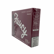 Load image into Gallery viewer, JUUCY Model X 1600 Puffs Disposable Vape Cherry Berry
