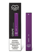 Load image into Gallery viewer, PUFF BAR DISPOSABLE VAPE - Grape
