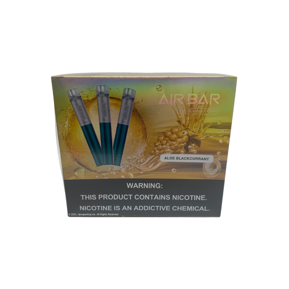 AIR BAR LUX DISPOSABLE VAPE Aloe black currant