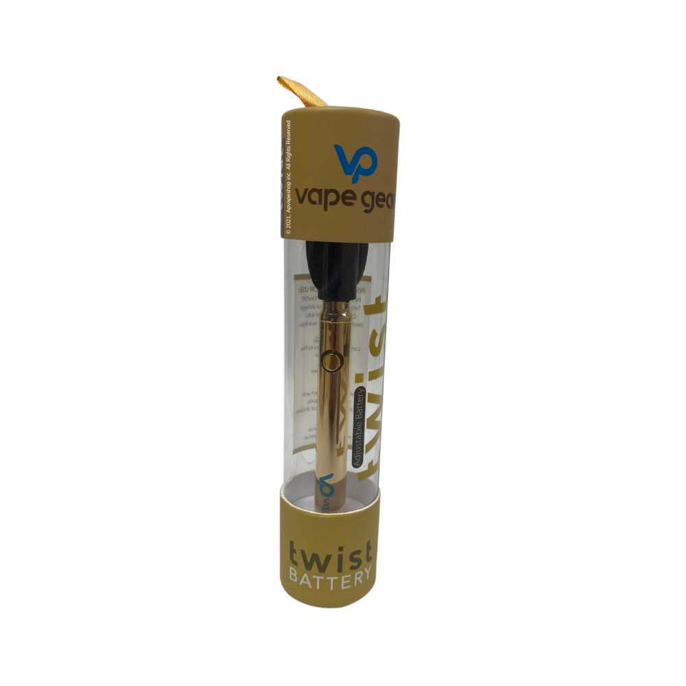 Vape Gear Twist battery 4.8V Gold