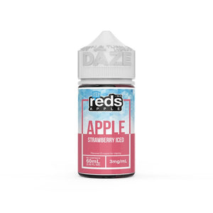 7 DAZE Reds Apple - Iced Strawberry 60ml E-liquid