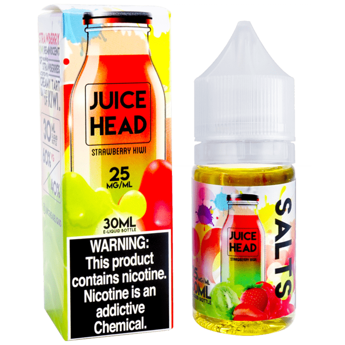 Strawberry Kiwi Salt Nic By Juice Head (30ml)