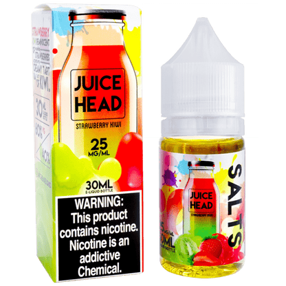 Strawberry Kiwi Salt Nic By Juice Head (30ml)