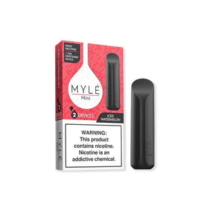MYLE MINI DISPOSABLE VAPE Iced Watermelon