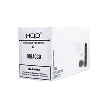 Load image into Gallery viewer, HQD CUVIE V2 WHOLESALE - nuts tobacco
