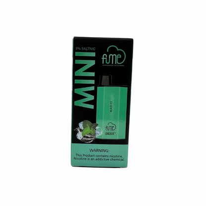 Fume Mini 1200 Puffs Disposable Vape Device Black Ice