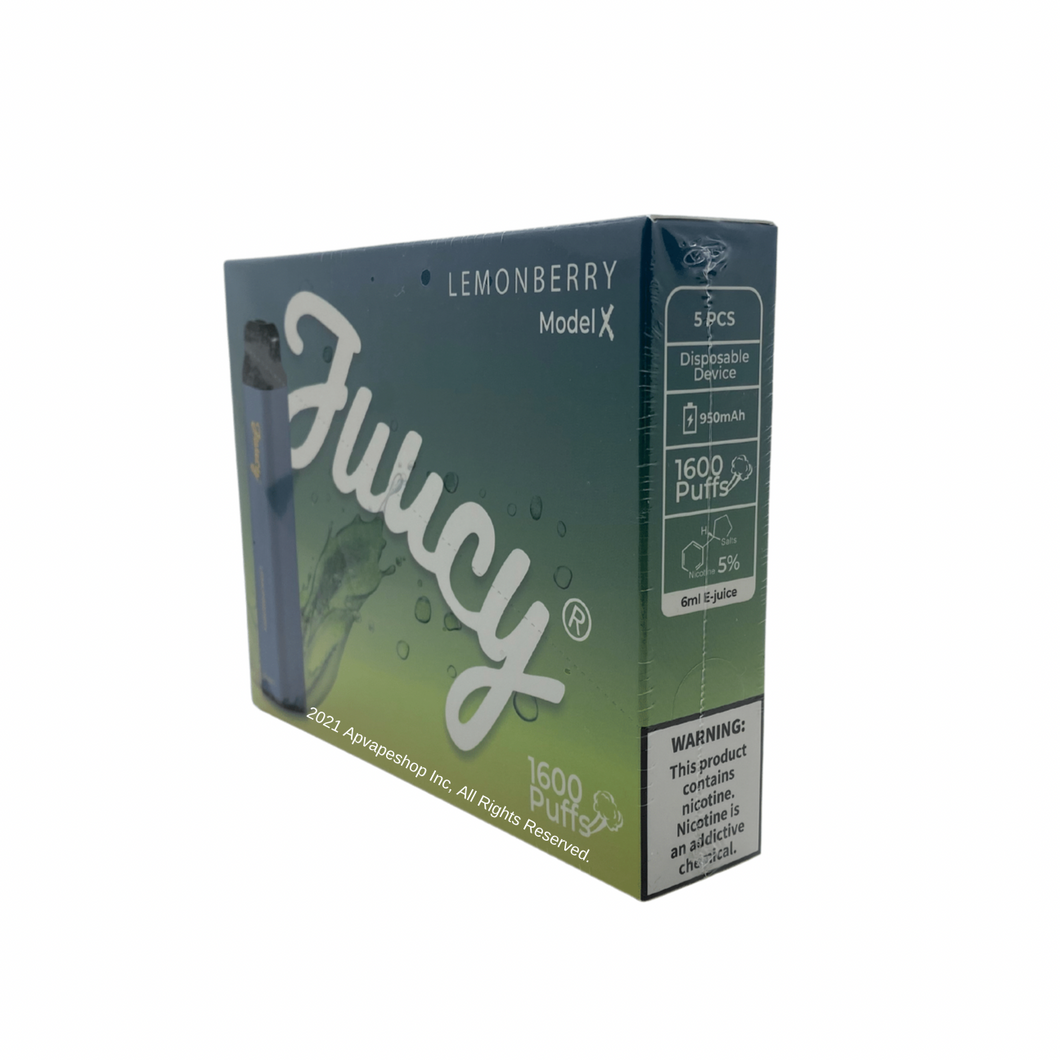 JUUCY Model X 1600 Puffs Disposable Vape Lemon Berry