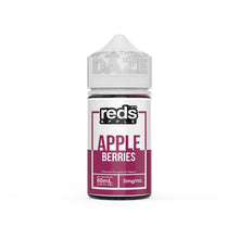 Load image into Gallery viewer, 7 DAZE Reds Apple - Berries 60ml E-liquid
