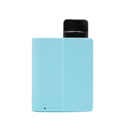 MYLE Clip rechargeable disposable vape device Iced Blueberry