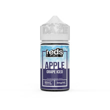 Load image into Gallery viewer, 7 DAZE Reds Apple - Iced Grape 60ml E-liquid
