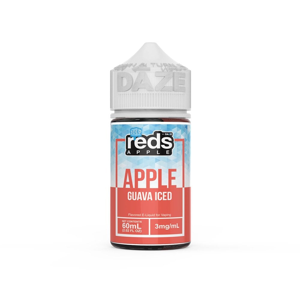 7 DAZE Reds Apple - Iced Guava 60ml E-liquid