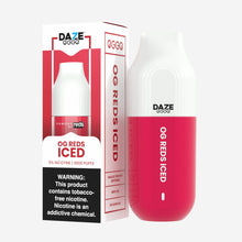 Load image into Gallery viewer, 7 Daze Egge 3000 Puffs Disposable Vape Device OG Reds Iced
