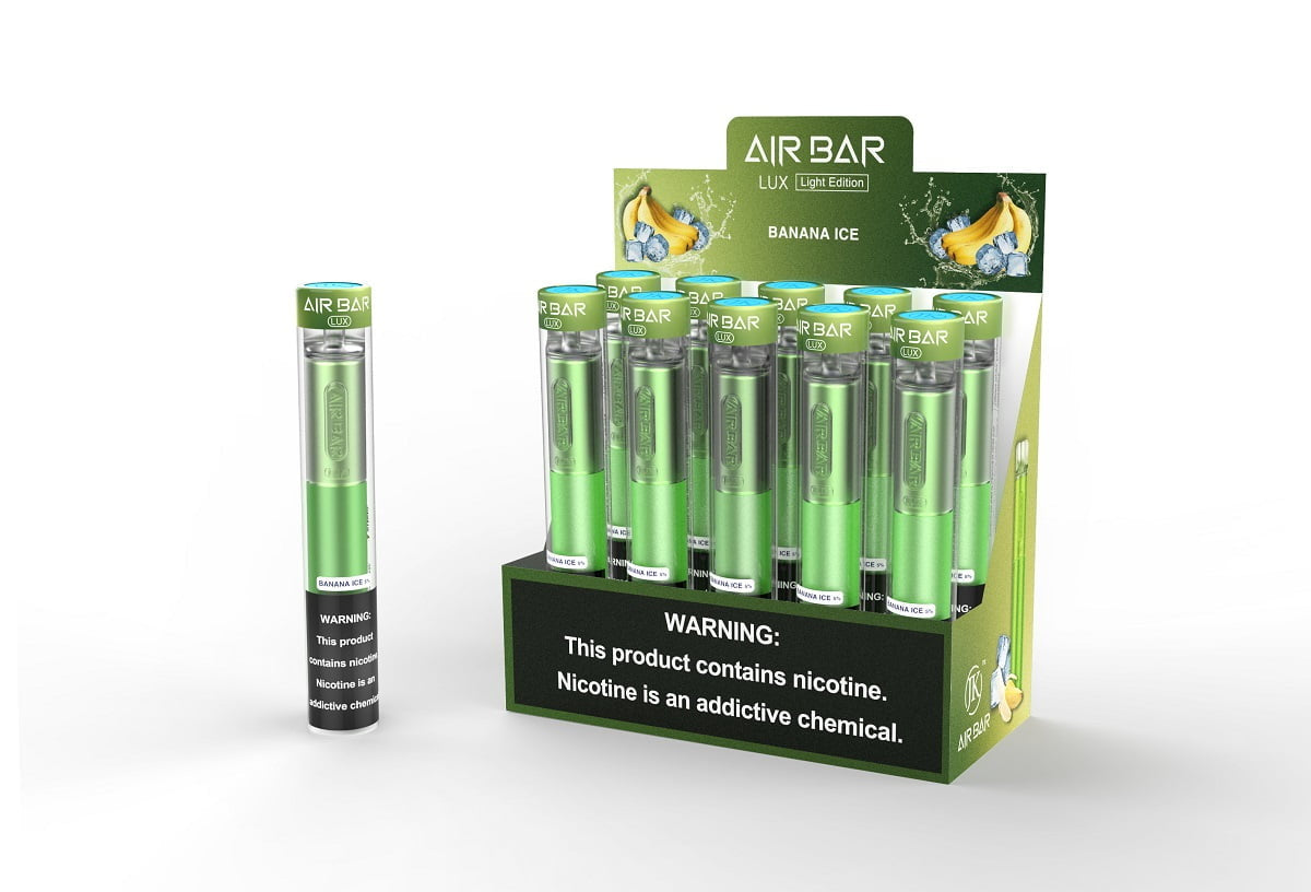 AIR BAR LUX DISPOSABLE VAPE Banana ice