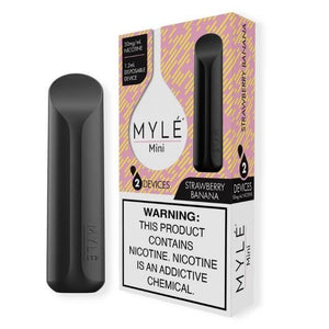 MYLE MINI DISPOSABLE VAPE Strawberry Banana