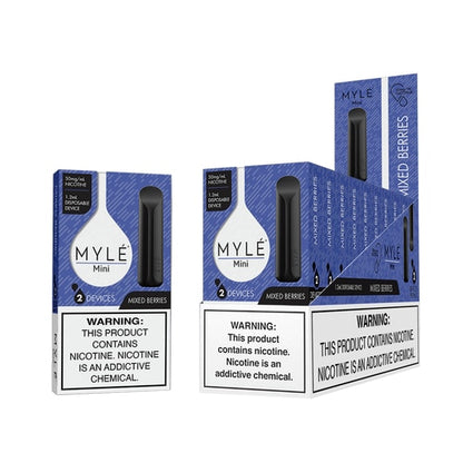 Myle Mini Disposable Vape Device Wholesale Box Mixed Berries