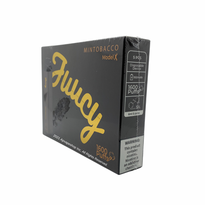 JUUCY Model X 1600 Puffs Disposable Vape Mint Tobacco
