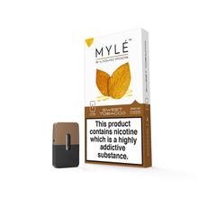 Load image into Gallery viewer, MYLE PODS V1 (4 POD PACK) Sweet Tobacco
