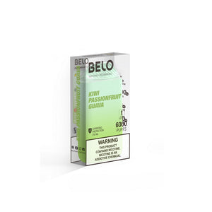 Lykcan Belo 6000 Puff Disposable Vape Device Kiwi Passion Fruit Guava