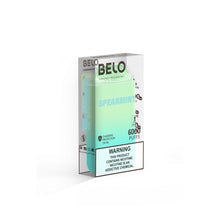 Load image into Gallery viewer, Lykcan Belo 6000 Puff Disposable Vape Device Spearmint

