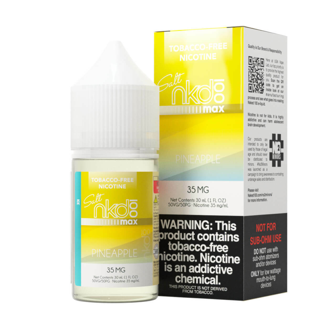 Naked 100 MAX - Pineapple Ice 30ml