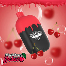 Load image into Gallery viewer, Packwoods Packspod 5000 Puff Disposable Vape Black Cherry Gelato
