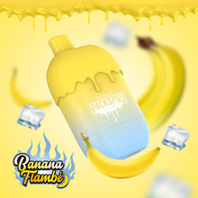 Load image into Gallery viewer, Packwoods Packspod 5000 Puff Disposable Vape Banana Flambe
