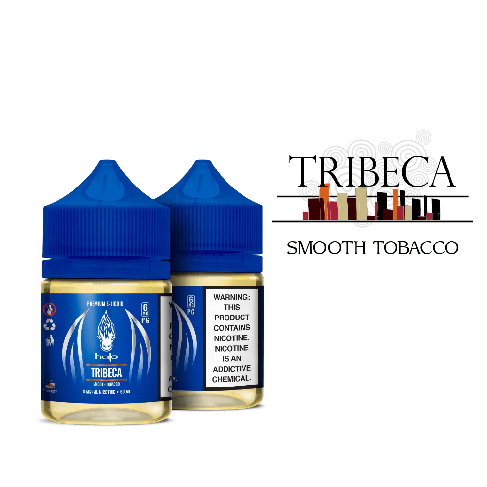 Halo Tribeca Smooth Tobacco E-Liquid 60ml | Vape Juice Apvs Halo Tribeca Smooth Tobacco E-Liquid 60ml | Vape Juice Apvs