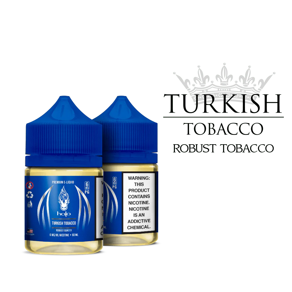 Halo Turkish Tobacco E-Liquid 60ml | Vape Juice | E-Juice Apvs Halo Turkish Tobacco E-Liquid 60ml | Vape Juice | E-Juice Apvs