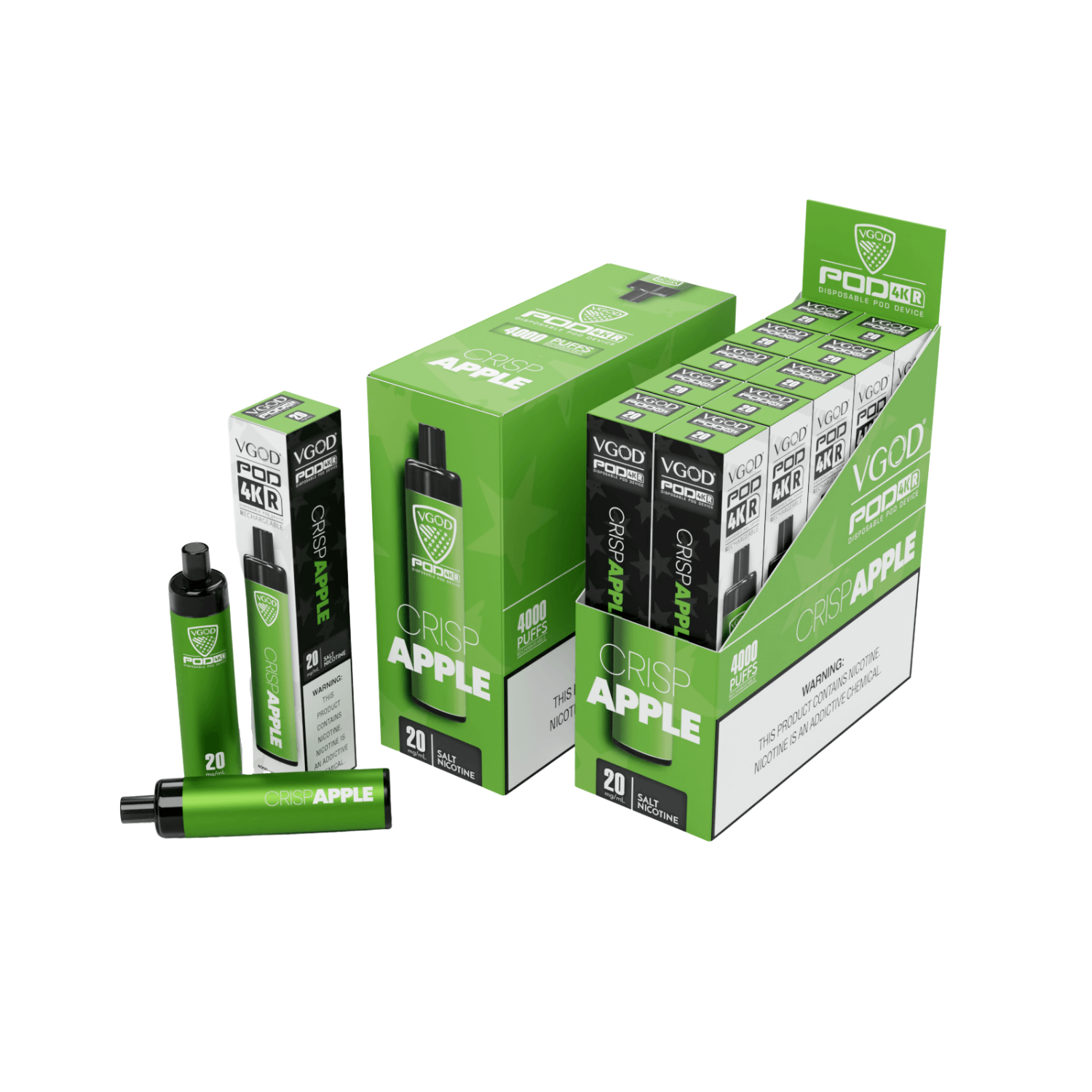 Vgod Pod 4KR Disposable Vape Device Apvs Vgod Pod 4KR Disposable Vape Device Apvs