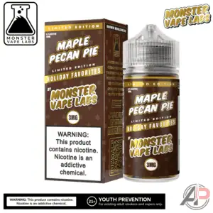 Maple Pecan Pie E-Liquid By Holiday Monster Vape Labs 100mL