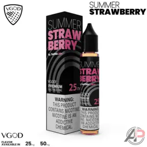 Vgod Summer Strawberry Salt Nicotine 30mL