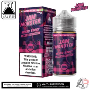 Mixed Berry E-Liquid By Jam Monster Vape Labs 100mL