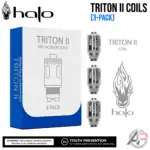 Halo Triton II Replacement Coils 3 Pack