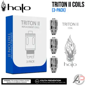 Halo Triton II Replacement Coils 3 Pack