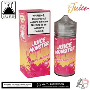 Pineapple Grapefruit E-Liquid By Juice Monster Vape Labs 100mL