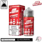 Strawberry E-Liquid By Jam Monster Vape Labs 100mL