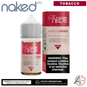 Naked 100 American Patriots Salt Nicotine E-Liquid 30mL