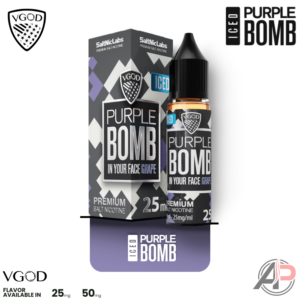 Vgod Iced Purple Bomb Salt Nicotine 30mL