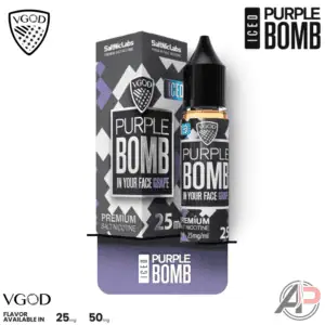 Vgod Iced Purple Bomb Salt Nicotine 30mL